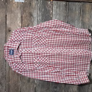 Nice wrangler pearl snap plaid western shirt